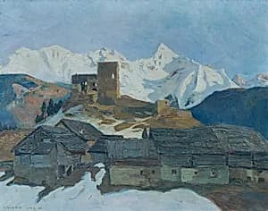 Winter in Ladis (Tirol) by Mathilde Sitta-Allé