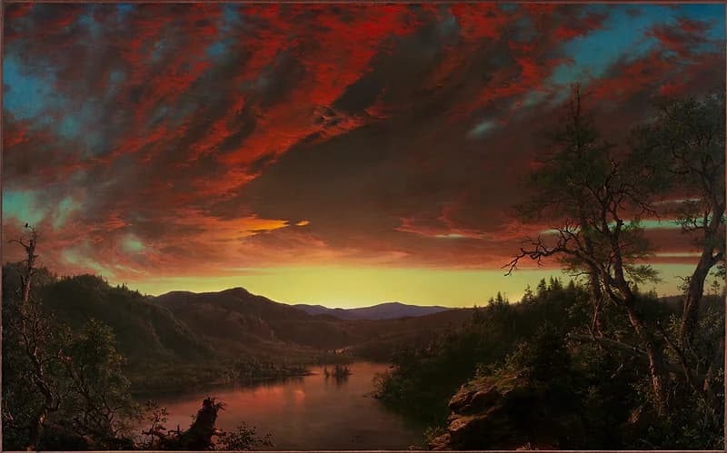 Cleveland Museum of Art — Twilight in the Wilderness (1860) by Frederic Edwin Church