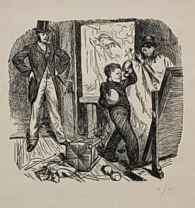 A Kettledrum in Mayfair by George Louis Palmella Busson Du Maurier (British, 1834–1896)