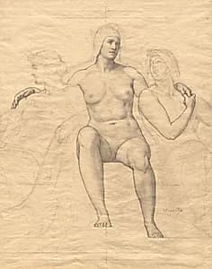 Allegorical Female Figures