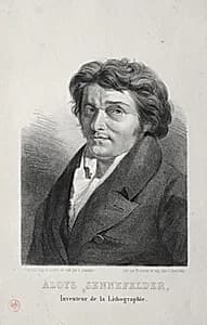 Aloys Senefelder by Lorenzo II Quaglio (German, 1793–1869)