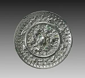 Animal-and-Grape Mirror by Unknown Artist