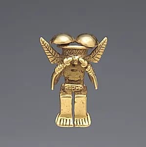 Animal-Headed Figure Pendant by Unknown Artist