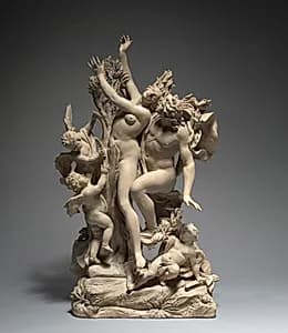 Apollo and Daphne by Massimiliano Soldani (Italian, 1656–1740)