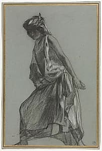 Arab Woman by Eugène Fromentin (French, 1820–1876)