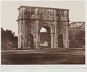 Arch of Constantine, Rome by James Anderson (British, 1813–1877)