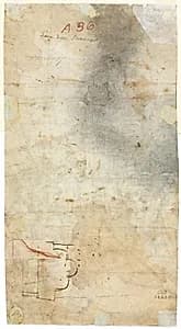 Architectural Sketch (verso) by Unknown Artist