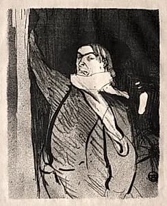 Aristide Bruant by Henri de Toulouse-Lautrec (French, 1864–1901)