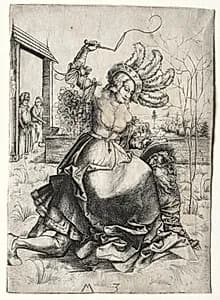 Aristotle and Philis by Master MZ (German)