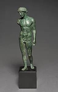 Athlete Making an Offering by Unknown Artist