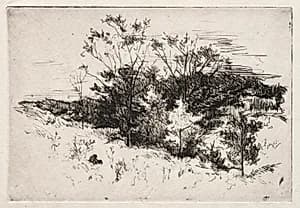 Autumn Landscape by John Henry Twachtman (American, 1853–1902)