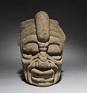 Ballgame Stone Head (Hacha) by Unknown Artist