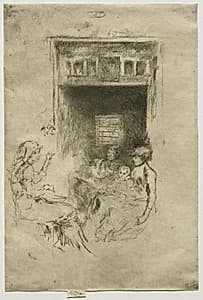 Bead Stringers by James McNeill Whistler (American, 1834–1903)