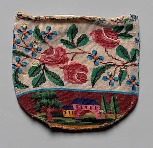 Beaded Bag by Unknown Artist