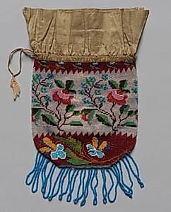 Beaded Bag by Unknown Artist