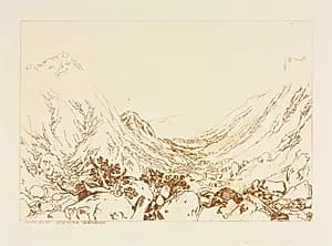 Ben Arthur, Scotland by Frank Short (British, 1857–1945)
