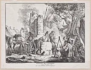 Bivouac de Cosaques