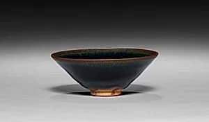 Black Glazed Teabowl by Unknown Artist