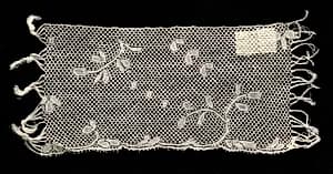 Bobbin Lace Edging by Unknown Artist