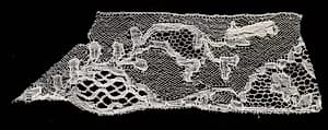 Bobbin Lace Fragment by Unknown Artist