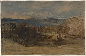 Bolton Abbey by David Cox (British, 1783–1859)