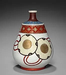 Bottle-Flask with Drums by Unknown Artist