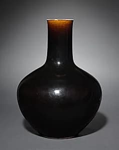 Bottle-Shaped Vase by Unknown Artist