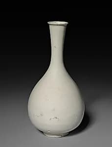 Bottle Vase: Ding ware by Unknown Artist