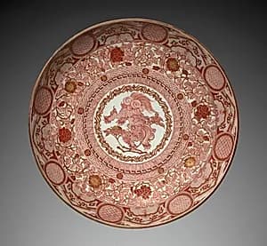 Bowl: Kutani Ware by Unknown Artist