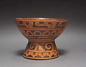 Bowl with Rattle Base by Unknown Artist