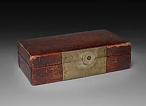 Box with Hinged Lid by Unknown Artist