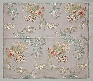 Brocade on Tabby by Unknown Artist