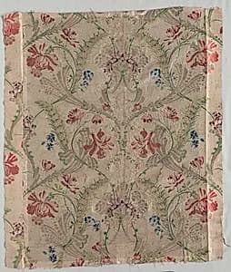 Brocaded Silk by Unknown Artist