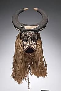 Buffalo Mask by Unknown Artist