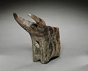 Bull Protome by Unknown Artist