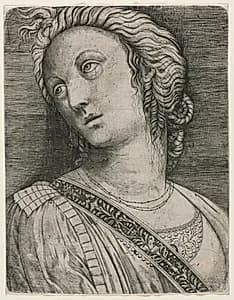 Bust of a Woman by Jacopo de' Barbari (Italian, 1440/50-before 1515)