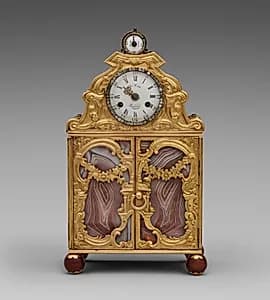 Cabinet Clock by James Cox (British)