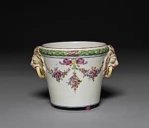 Cachepot by Bourg-la-Reine Factory (French)
