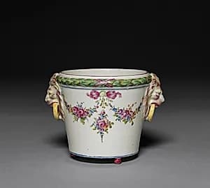 Cachepot by Bourg-la-Reine Factory (French)