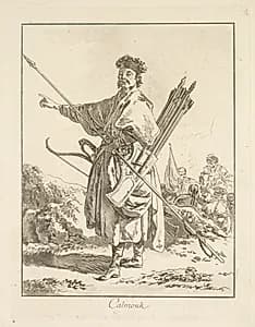 Calmouk by Jean Baptiste Le Prince (French, 1734–1781)