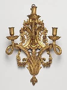 Candle Bracket (1 of 2) by Unknown Artist