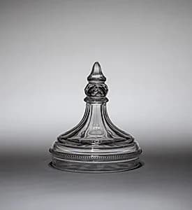Candy Jar (lid) by Christian Dorflinger (American, 1828–1915)