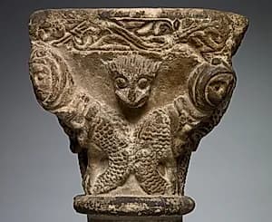 Capital with Addorsed Harpies by Unknown Artist