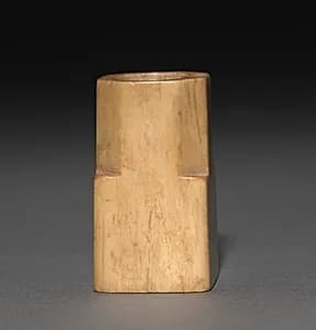 Carved Bone by Unknown Artist