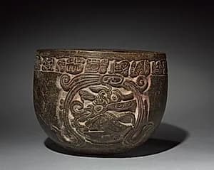 Carved Vessel by Unknown Artist