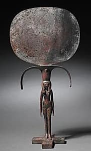 Caryatid Mirror by Unknown Artist