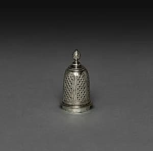 Caster (lid) by John Andrew (American, 1747–1791)