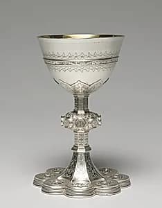 Chalice by Augustus Welby Northmore Pugin (British, 1812–1852)