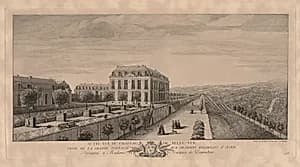 Chateau Bellevue by Jacques Rigaud (French, 1681–1754)