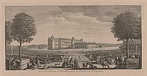 Chateau Chantilly by Jacques Rigaud (French, 1681–1754)